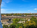 Ausblick - Augsburg von oben: Gemütliche 3-Zimmer Wohnung mit Tiefgaragenstellplatz