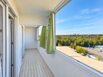 Balkon - Augsburg von oben: Gemütliche 3-Zimmer Wohnung mit Tiefgaragenstellplatz